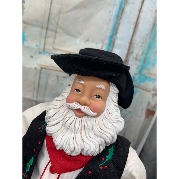 Dancing Animated Cowboy Santa by Holiday Time - Picture 7 of 12